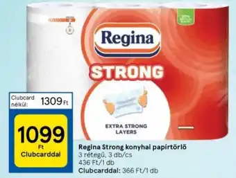 Tesco Regina Strong Konyhai papírtörlő 3db ajánlat