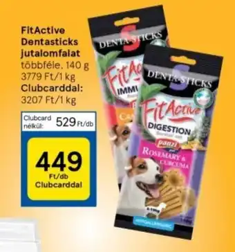 Tesco FitActive Dentasticks jutalomfalat 140g ajánlat