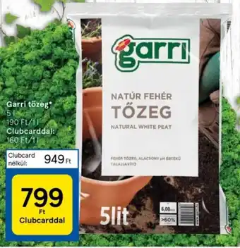 Garri tőzeg 5l