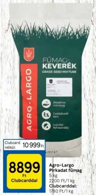 Agro Largo Pirkadat fűmag 5kg