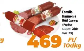 Coop Família Harmónia Rúd 10dkg ajánlat