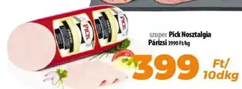 Coop Pick Nosztalgia Párizsi 10dkg ajánlat