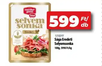 Coop Sága Eredeti Selyemsonka 100g ajánlat