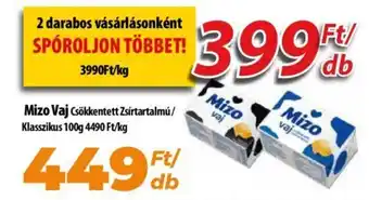Coop Mizo vaj 100g ajánlat