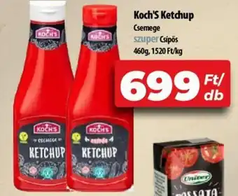 Coop Koch's Ketchup 460g ajánlat