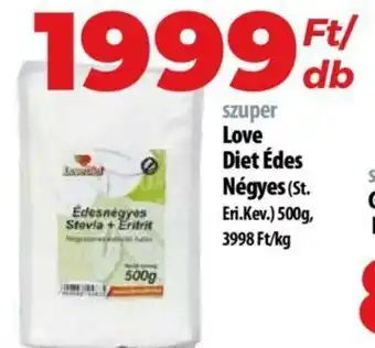 Coop Love Diet Édes Négyes 500g ajánlat