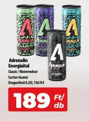 Adrenalin Energiaital 0,25l
