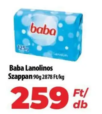 Coop Baba Lanolinos Szappan 90g ajánlat