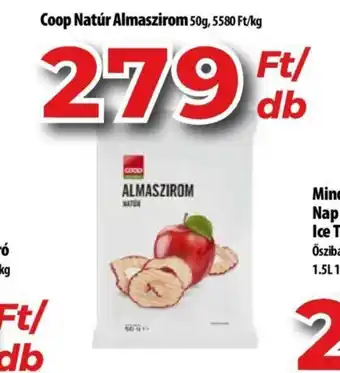 Coop Coop Natúr Almaszirom 50g ajánlat
