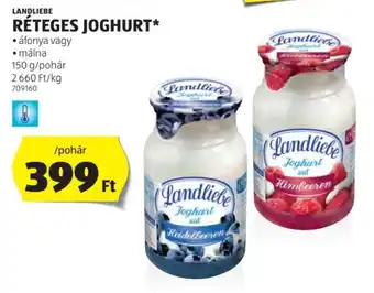 ALDI LANDLIEBE RÉTEGES JOGHURT 150g ajánlat