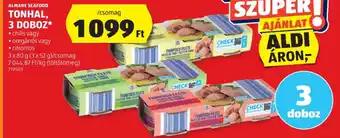 ALDI ALMARE SEAFOOD TONHAL 3x80g ajánlat