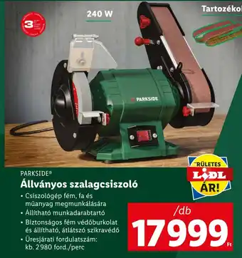 PARKSIDE Állványos szalagcsiszoló