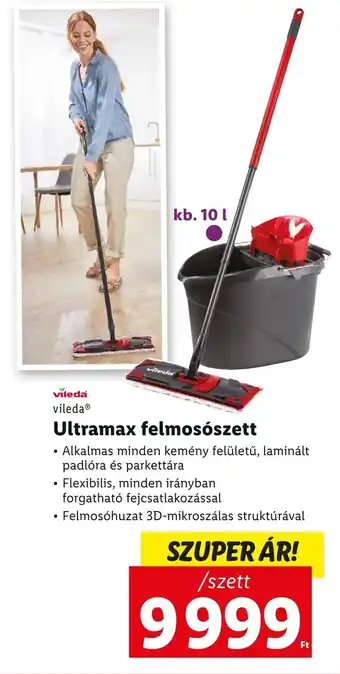 vileda Ultramax felmosószett