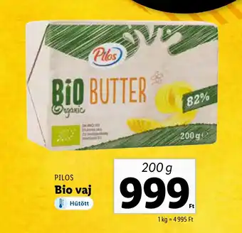 Lidl PILOS Bio vaj 200g ajánlat