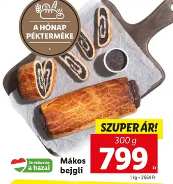 Mákos bejgli 300g