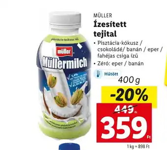 Lidl MÜLLER Ízesített tejital 400g ajánlat