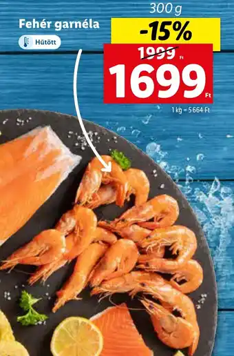Lidl Fehér garnéla 300g ajánlat