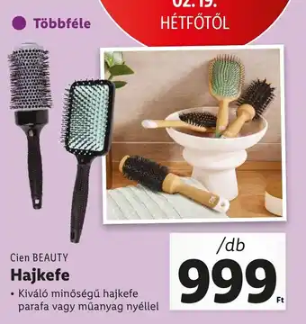 Lidl Cien BEAUTY Hajkefe ajánlat