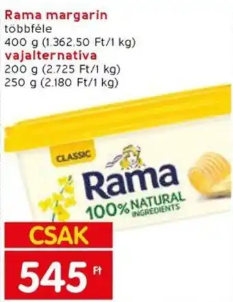 Spar Rama margarin 400g ajánlat