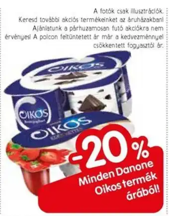 Spar Minden Danone Oikos termék árából! ajánlat