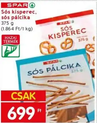 Sós kisperec, sós pálcika 375g
