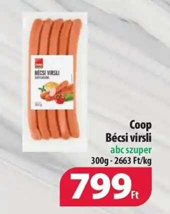 Coop Coop Bécsi virsli 300g ajánlat