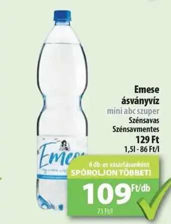 Coop Emese ásványvíz 1,5l ajánlat
