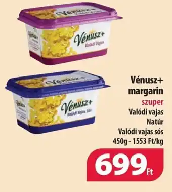 Coop Vénusz margarin 450g ajánlat