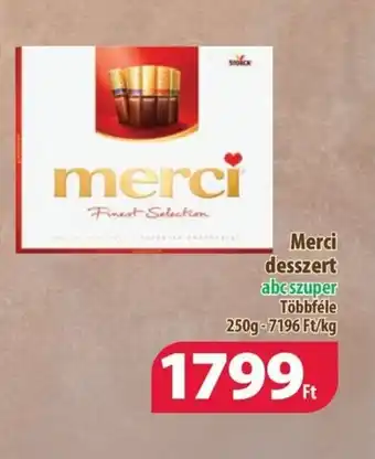 Coop Merci desszert 250g ajánlat