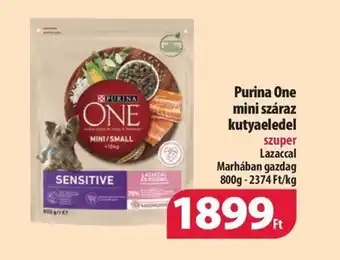 Coop Purina One mini száraz kutyaeledel 800g ajánlat