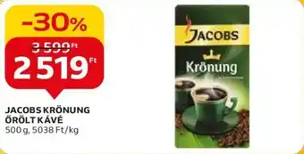 Auchan JACOBS KRÖNUNG ŐRÖLT KÁVÉ 500g ajánlat