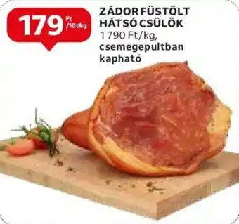 Auchan ZÁDOR FÜSTÖLT HÁTSÓ CSÜLÖK 10dkg ajánlat