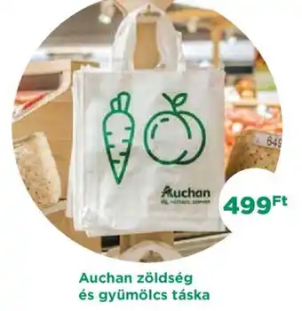 Auchan Auchan zöldség és gyümölcs táska ajánlat