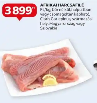 Auchan AFRIKAI HARCSAFILÉ ajánlat