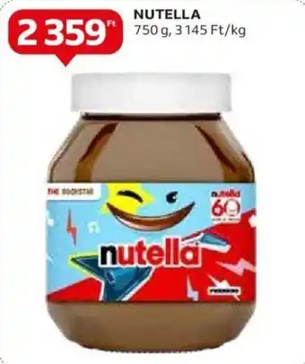 Auchan NUTELLA 750g ajánlat