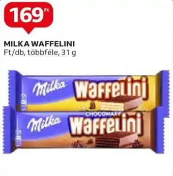 Auchan MILKA WAFFELINI 31g ajánlat