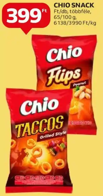 Auchan CHIO SNACK 65-100g ajánlat