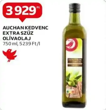 Auchan AUCHAN KEDVENC EXTRA SZŰZ OLÍVAOLAJ 750ml ajánlat