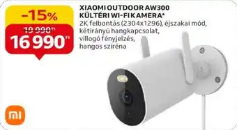 Auchan XIAOMI OUTDOOR AW300 KÜLTÉRI WI-FIKAMERA ajánlat