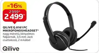 Auchan QILIVE Q.8161 PC MIKROFONOSHEADSET ajánlat