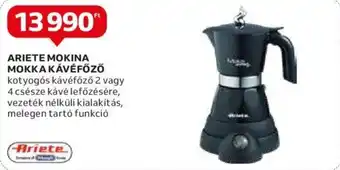 Auchan ARIETE MOKINA MOKKA KÁVÉFŐZŐ ajánlat