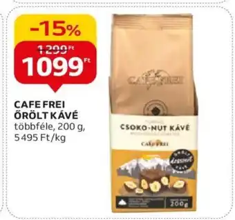 Auchan CAFE FREI ŐRÖLT KÁVÉ 200 g ajánlat
