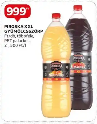 Auchan PIROSKA XXL GYÜMÖLCSSZÖRP 2l ajánlat