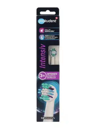 Rossmann Prokudent Universal Intensive Elektromos fogkefe pótfej - 3 db ajánlat