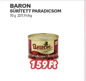 BARON SŰRÍTETT PARADICSOM 70 g