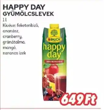 CBA HAPPY DAY GYÜMÖLCSLEVEK 1l ajánlat