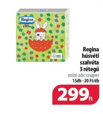 Coop Regina húsvéti szalvéta 3 rétegű 15db ajánlat