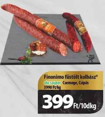 Coop Finonimo füstölt kolbász 10dkg ajánlat