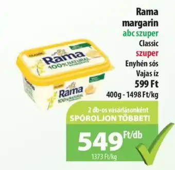 Coop Rama margarin 400g ajánlat