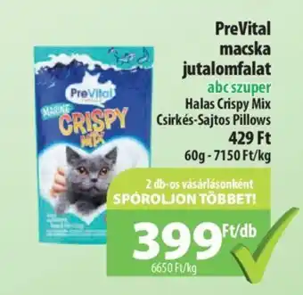 Coop PreVital macska jutalomfalat 60g ajánlat